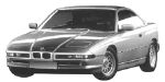 BMW E31 B3551 Fault Code